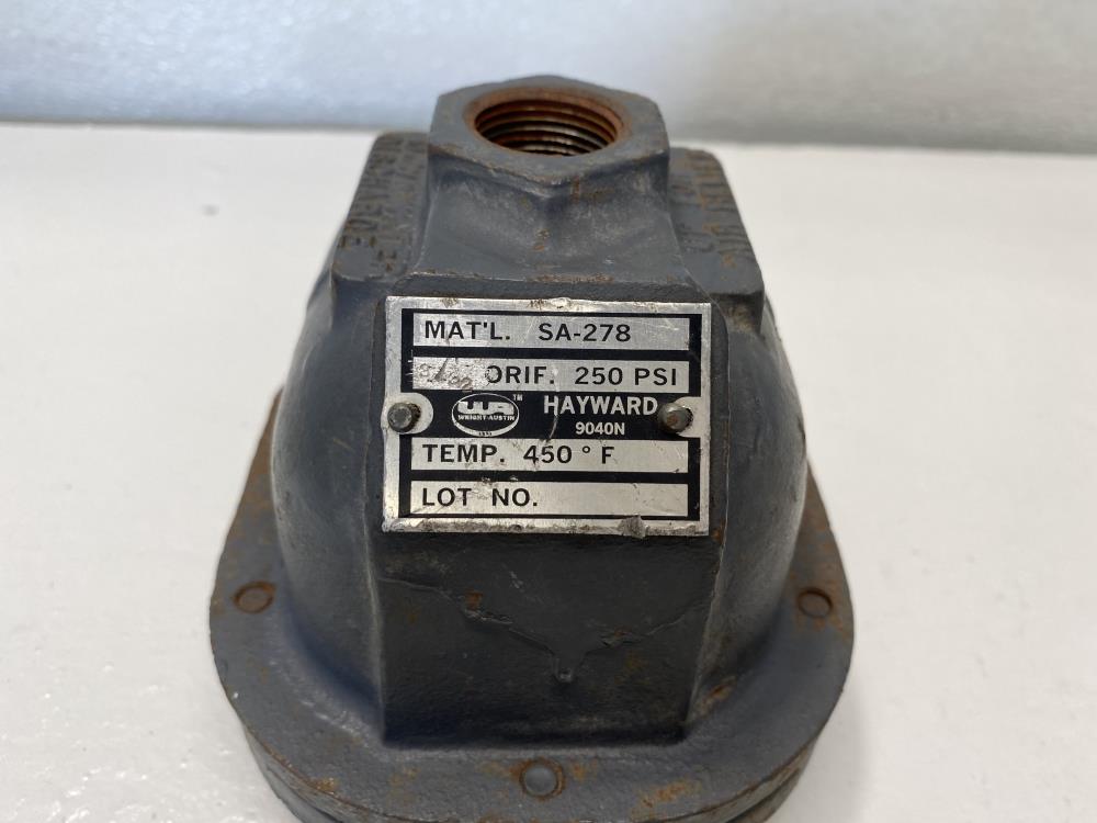 Hayward Wright-Austin 1/2" NPT 250# Steam Trap, SA-278 Body, #9040N